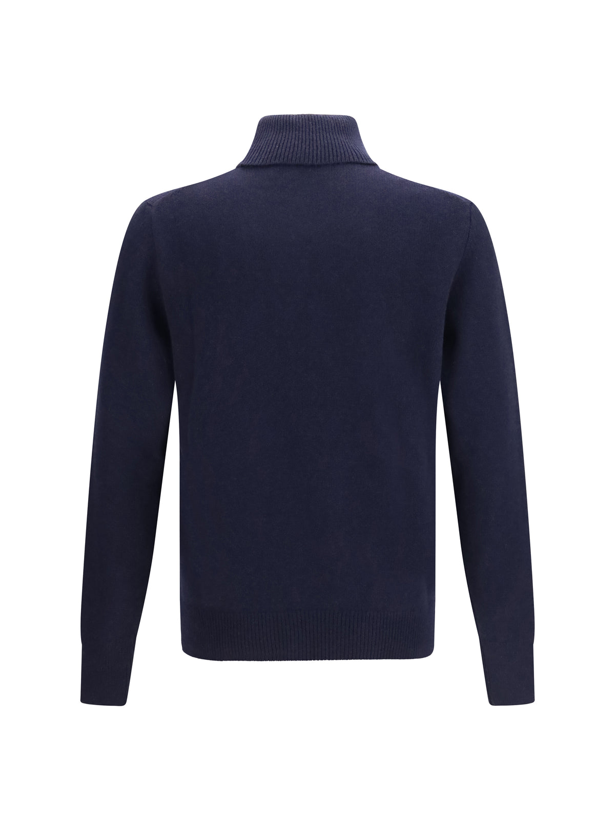 Aragona Cashmere Turtleneck Sweater - Blue Notte