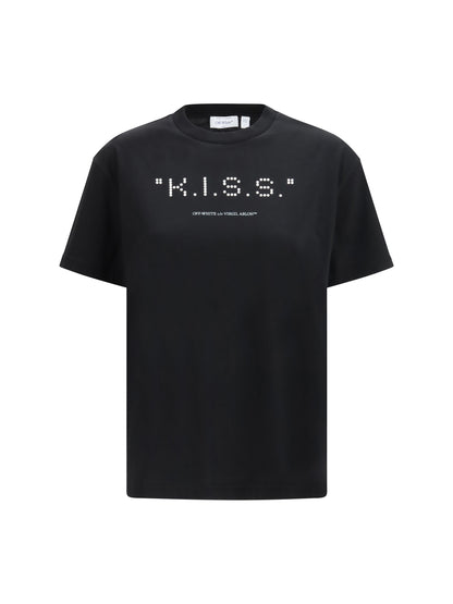 OFF-WHITE Kiss Quote T-shirt