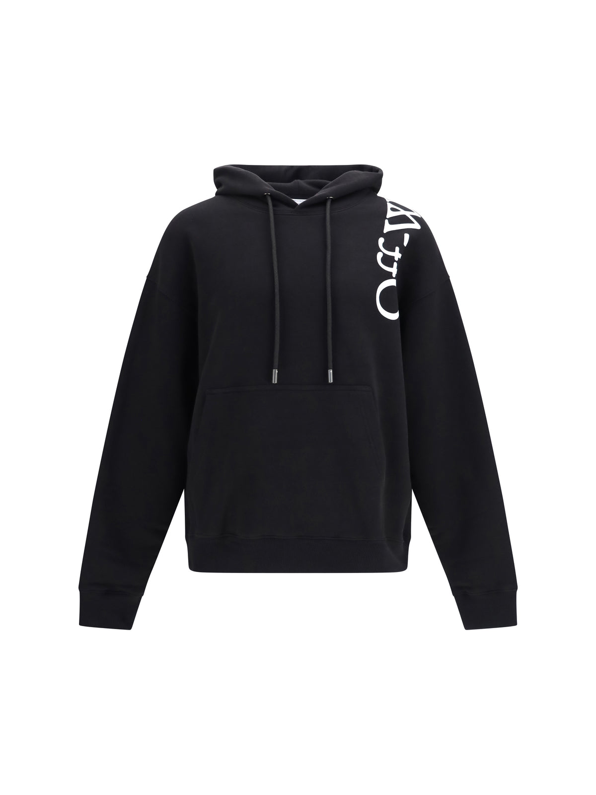 Off-White Vertical Bookish Skate Hoodie - Black