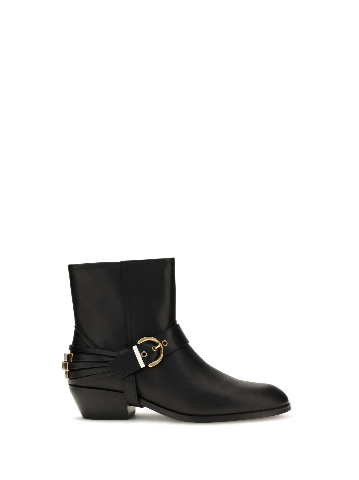 Pinko Jane 07 leather Ankle Boots - Black