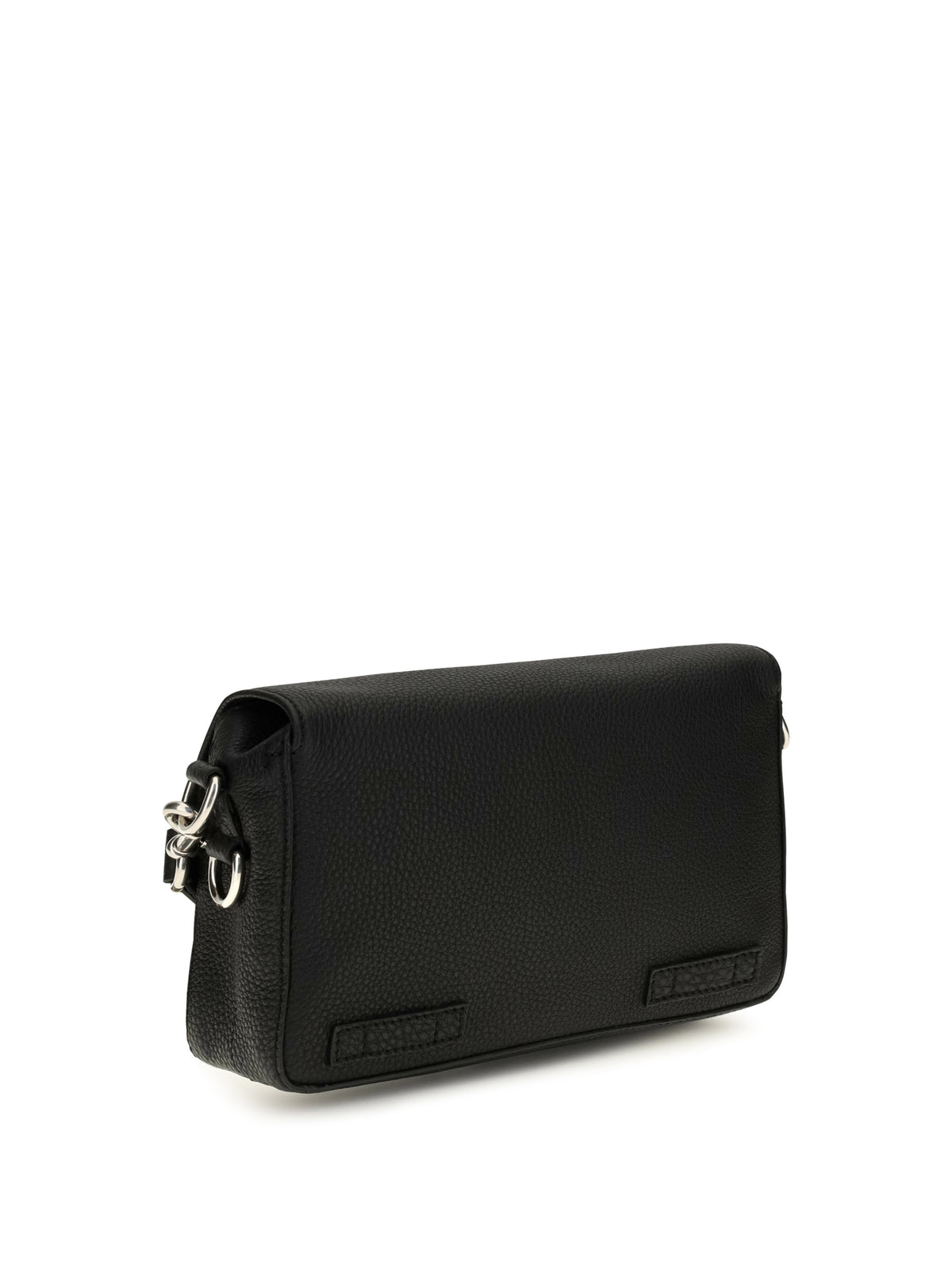 Fendi Flow Romano leather Crossbody Bag - Black