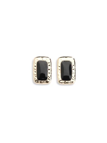 Self-Portrait Mottled gold Earrings