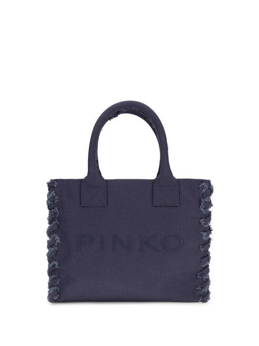 PINKO Canvas Tote Bag