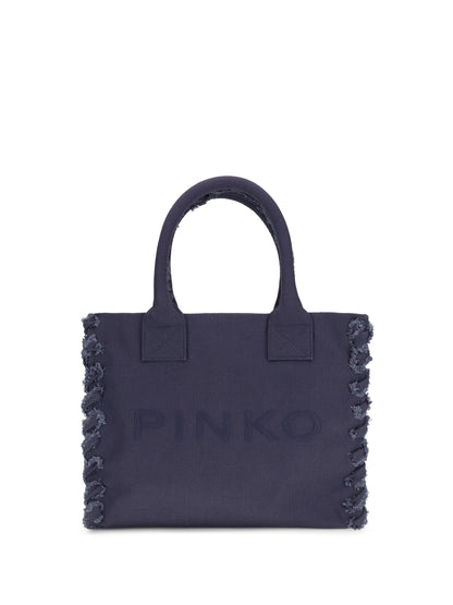 PINKO Canvas Tote Bag