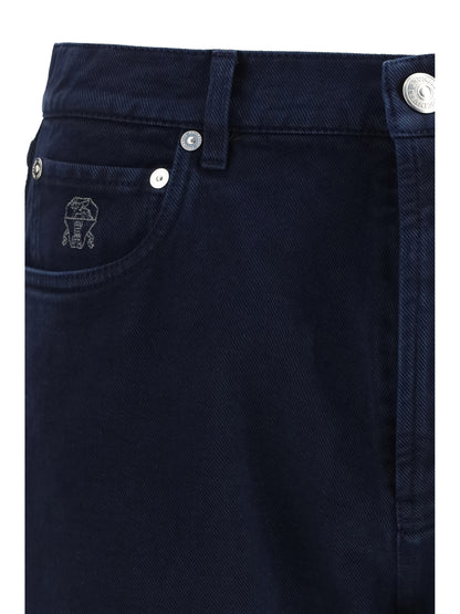 BRUNELLO CUCINELLI Iconic Fit five-pocket Trousers