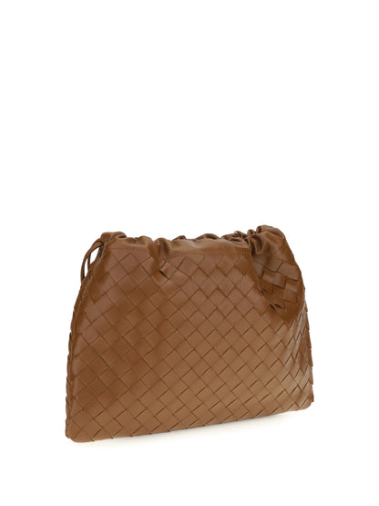 Bottega Veneta Medium Clutch Bag - Tannin-Gold
