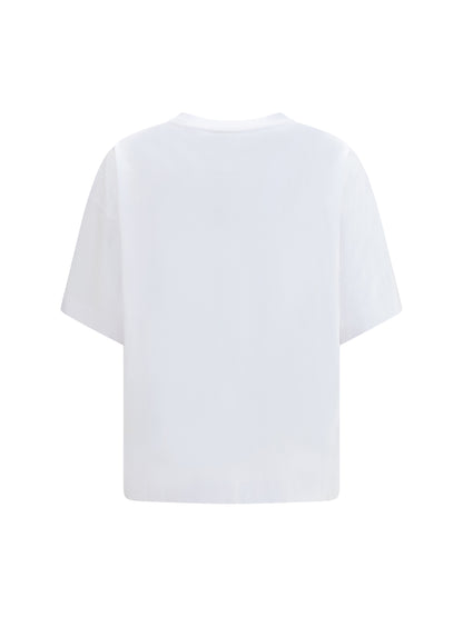 Dries Van Noten Monochrome cotton T-Shirt - White