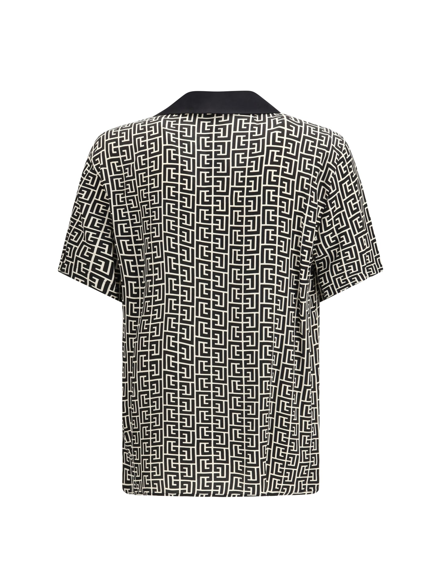 BALMAIN Monogram-print pajama Shirt