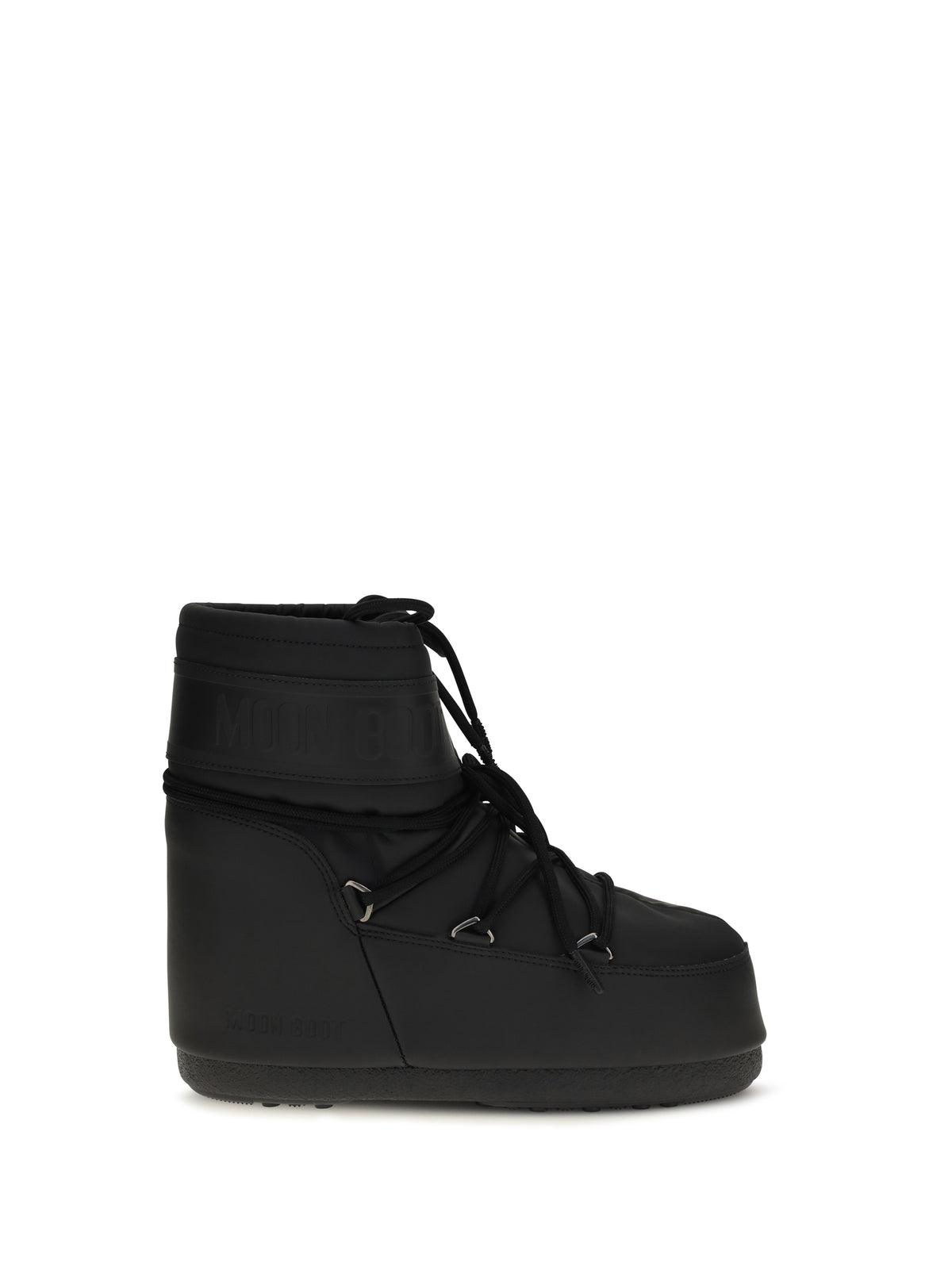 Moon Boot Icon Low Rubber Boots - Black