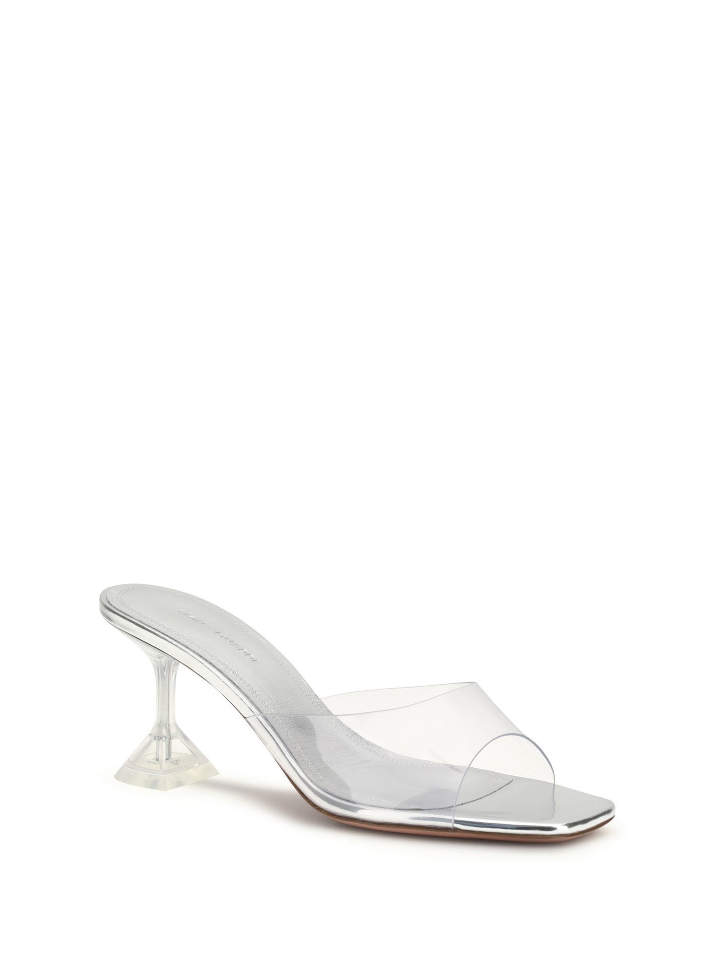 AMINA MUADDI Lupita Glass Sandals