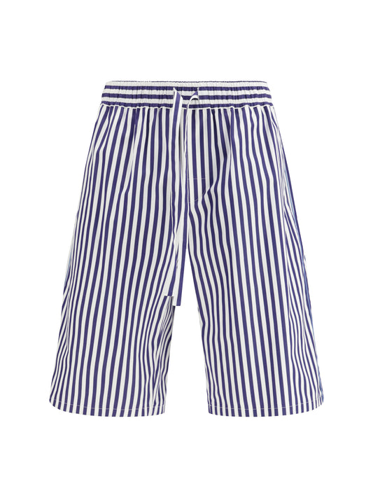 DOLCE & GABBANA Striped drawstring Shorts