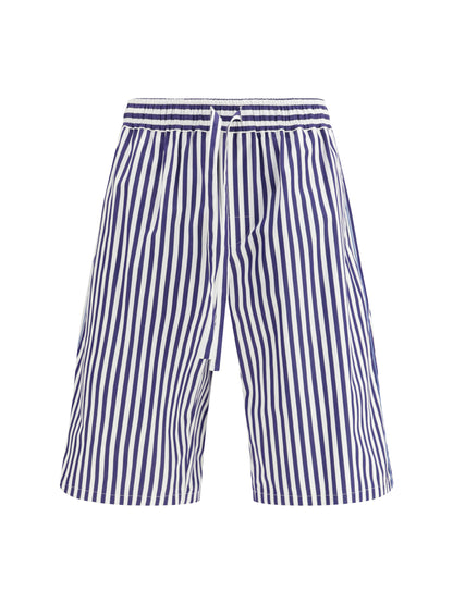 DOLCE & GABBANA Striped drawstring Shorts