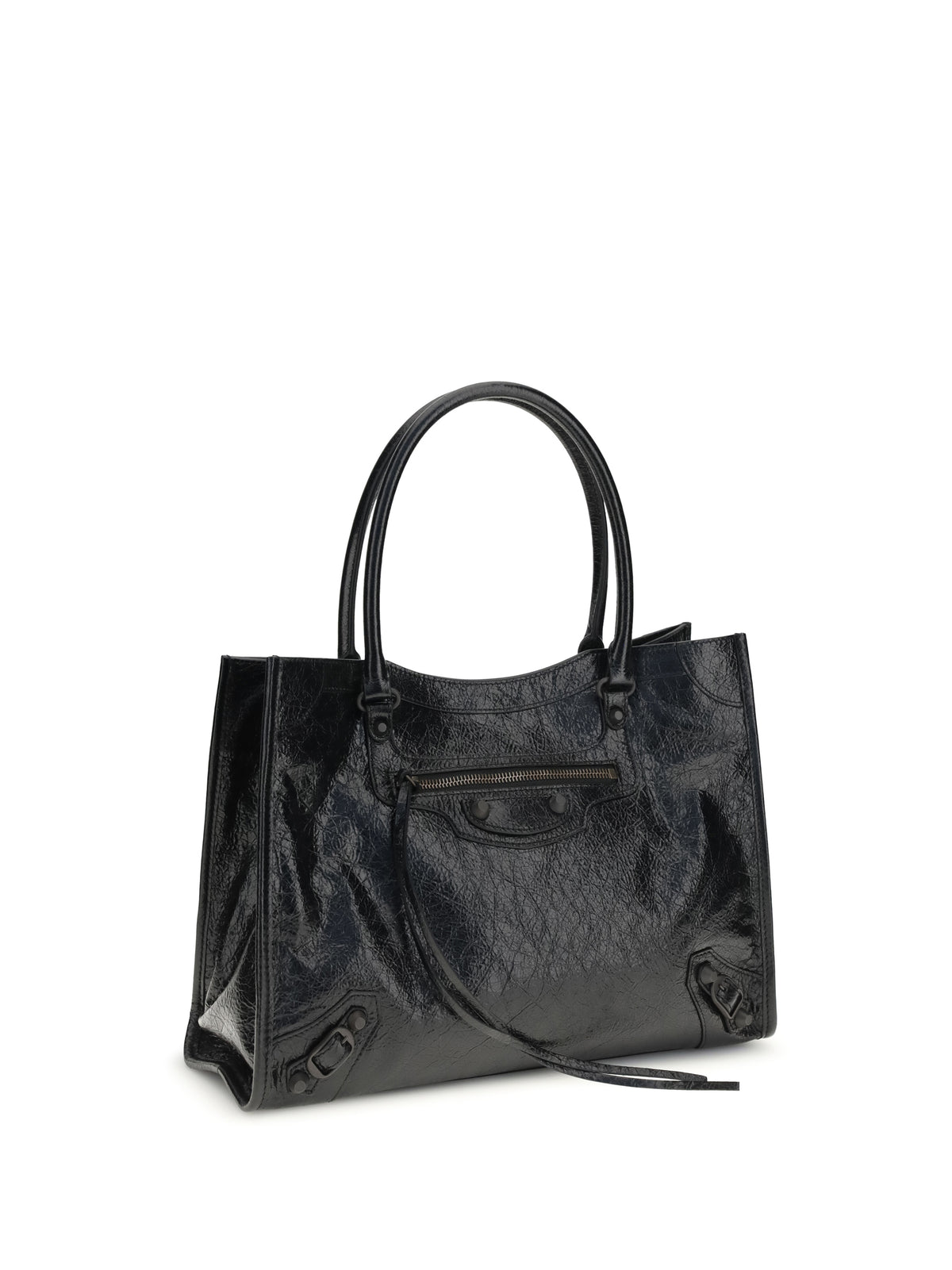 Balenciaga Small Le City Tote Bag - Black
