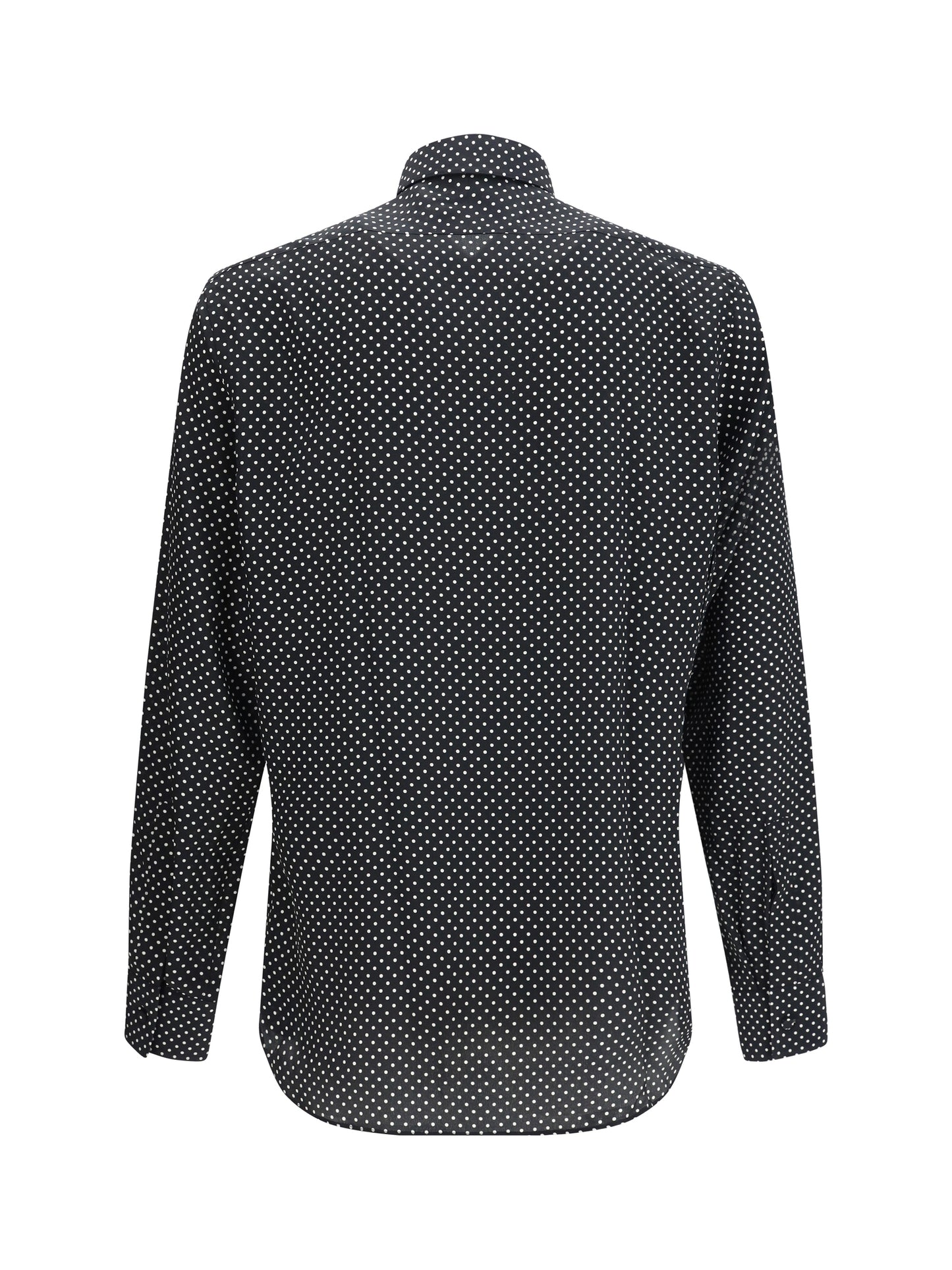 TOM FORD Crepe de Chine Polka Dot Shirt
