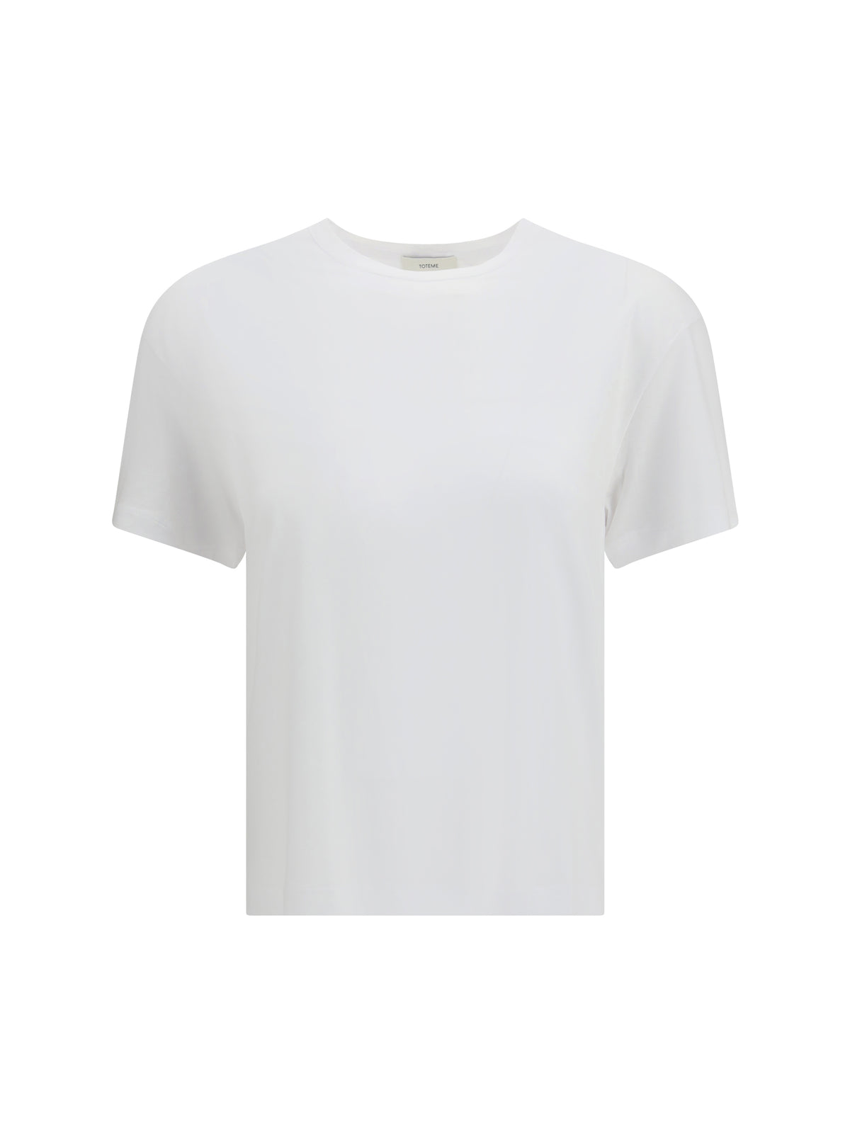 Toteme Crewneck cotton T-shirt - White