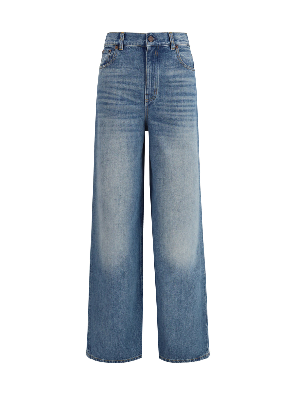Chloé High-Rise Wide-Leg Jeans - Dream Blue