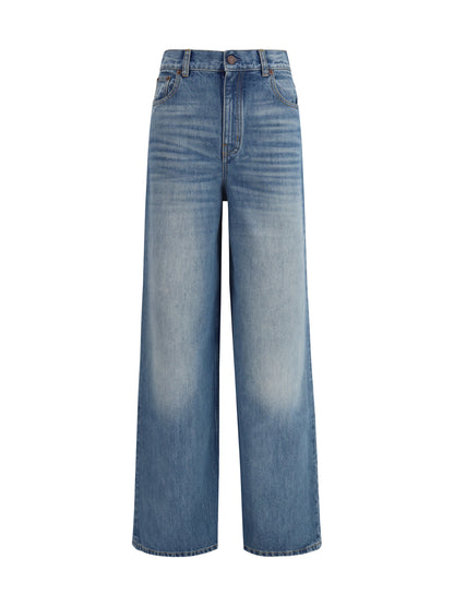 Chloé High-Rise Wide-Leg Jeans - Dream Blue