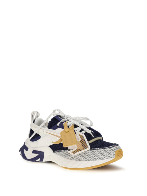 Off-White M-Space Memo Mesh Sneakers - White/Orange
