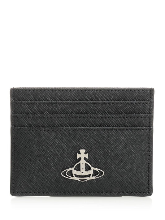 Vivienne Westwood "Flat" Card Holder - Black