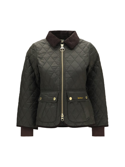 Barbour Quilted Puffer Jacket - Sage/Ancient