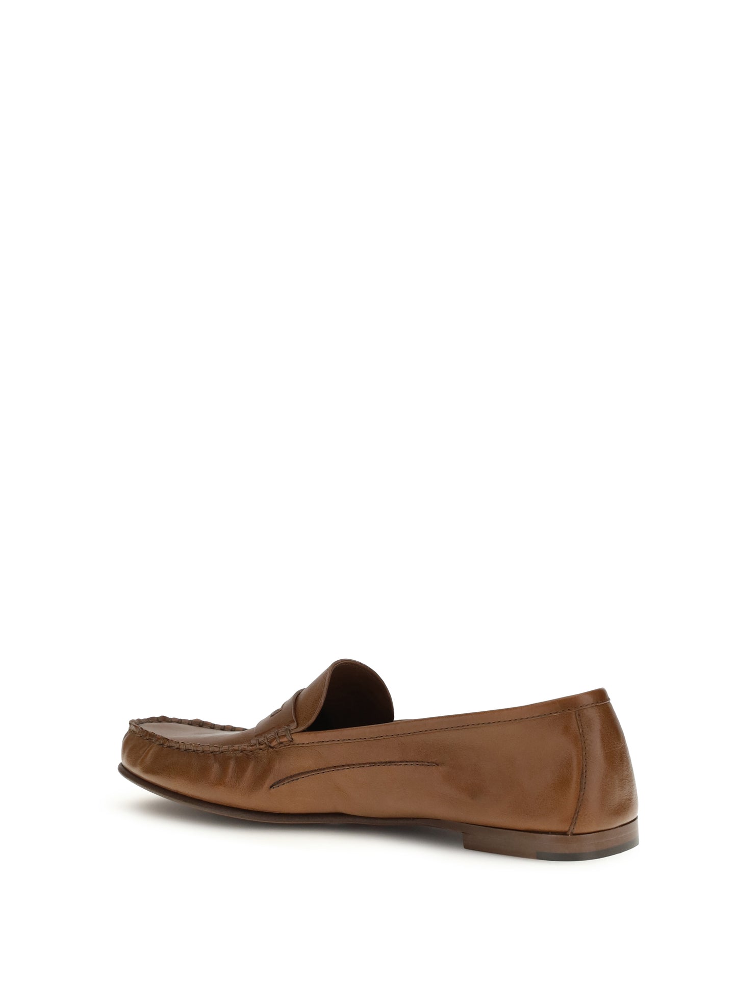 VERSACE Leather Loafers