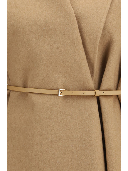 MAX MARA Camel cardigan Coat