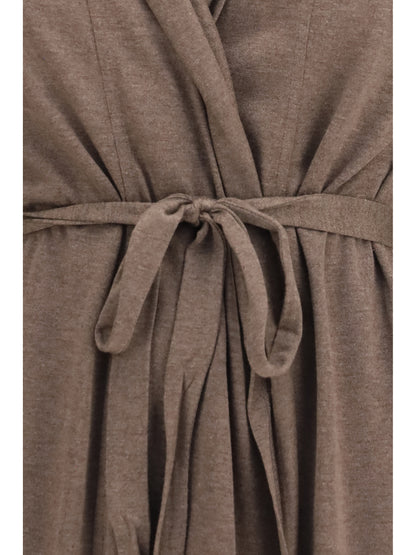 Max Mara Falda lyocell and silk blend Cardigan - Cacha' Dark Mel