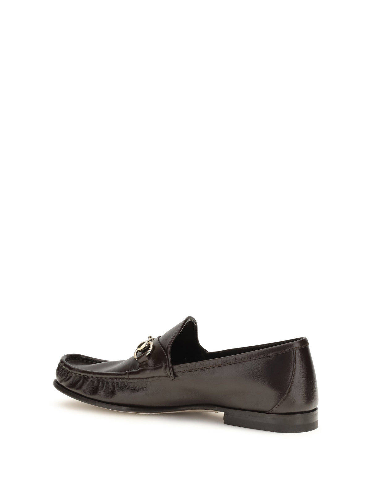 Gucci Lugano leather Loafers - Cocoa