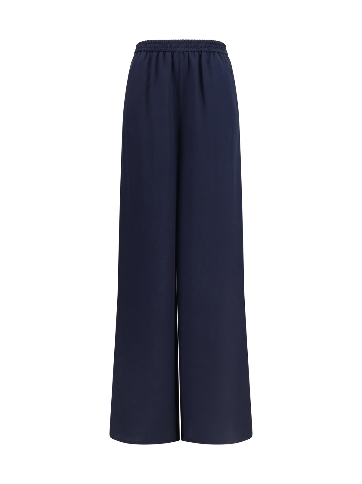 Max Mara Volonta silk Pants - Blue Marino