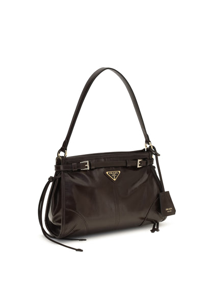 Prada Small Bonnie Handbag in leather - Moro N
