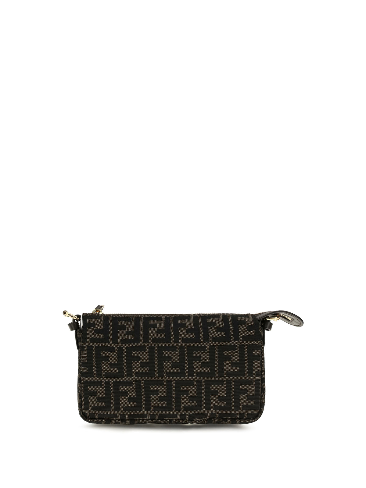 Fendi All-over monogram jacquard Shoulder Bag - Tab.Mr+Ebano