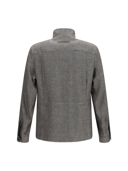 ZEGNA High-collar Shirt Jacket