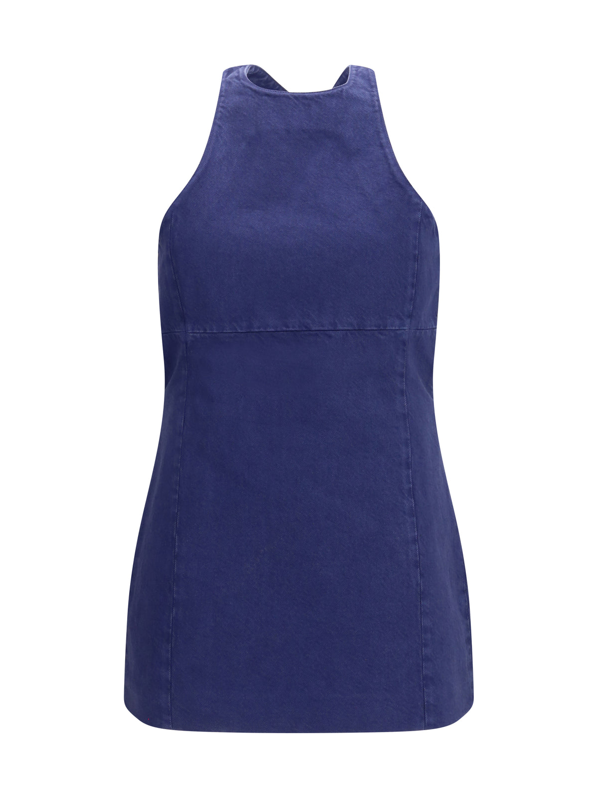 Miu Miu Short cotton Dress - Inchiostro
