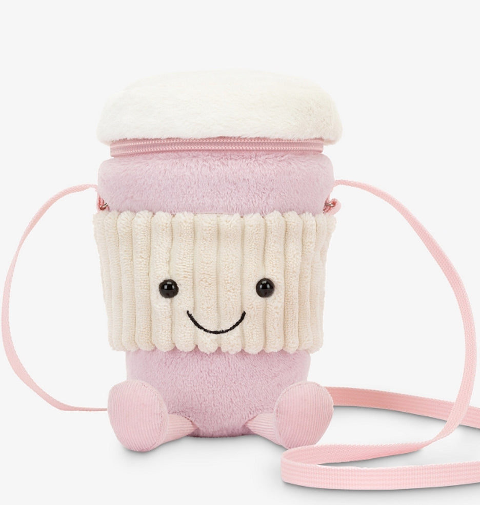 Jellycat coffee to go bag