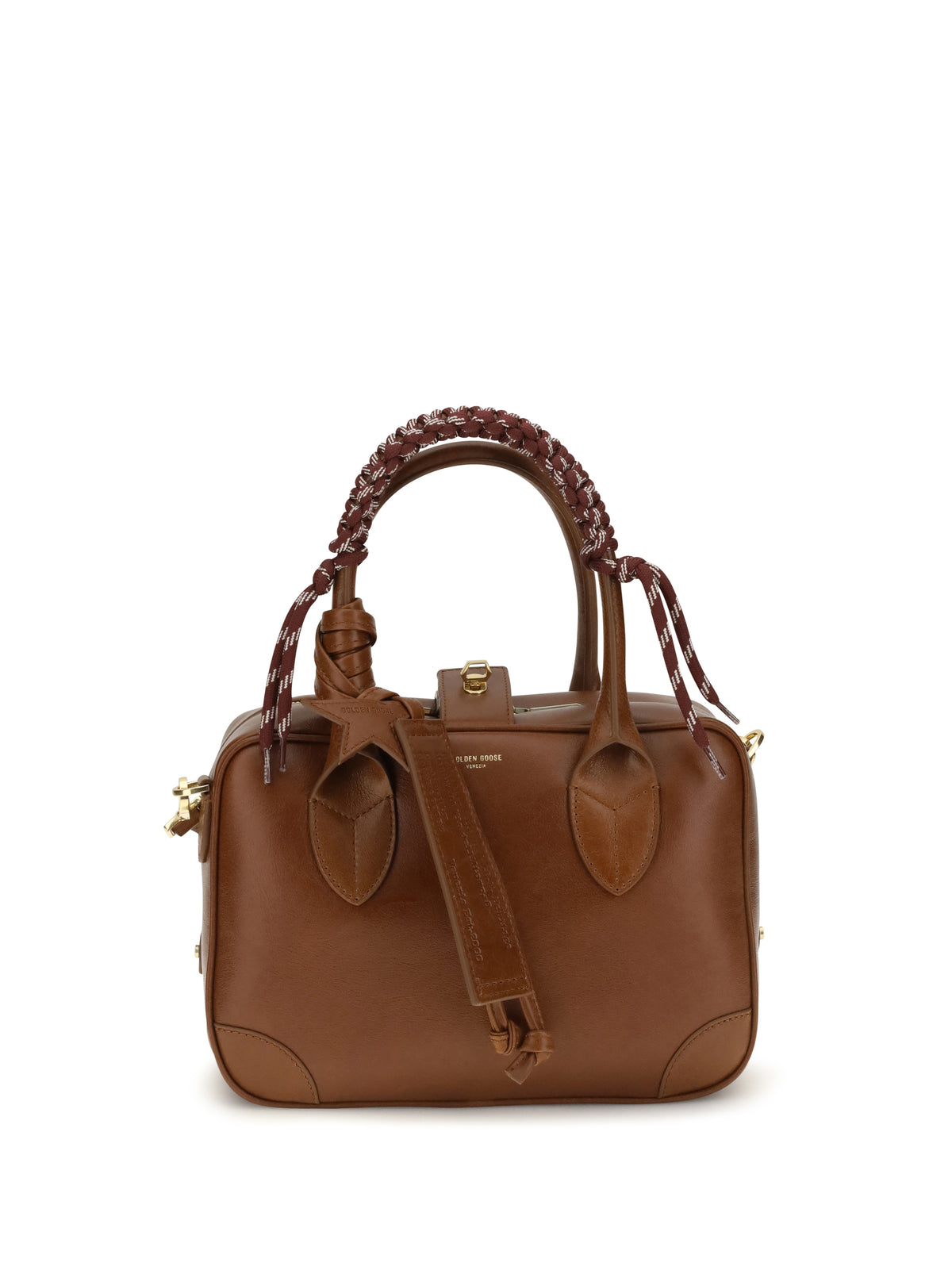 Golden Goose Vita leather Handbag - Light Brown