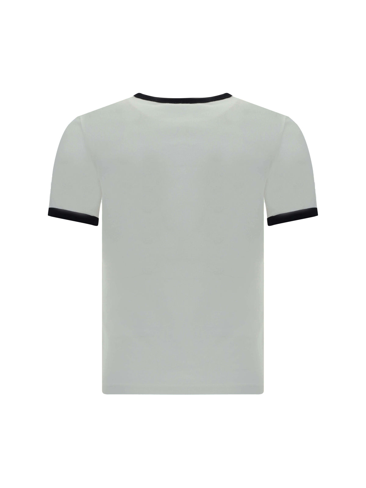 Courrèges Logo T-shirt - Heritage White/Black