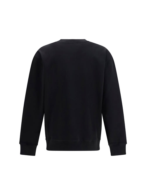 Balmain Embroidered logo crewneck Sweatshirt - Noir/Noir