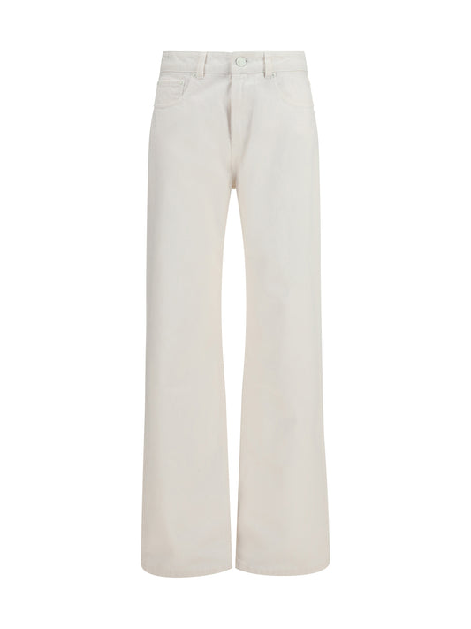 AMI PARIS High-rise straight-leg Jeans in cotton