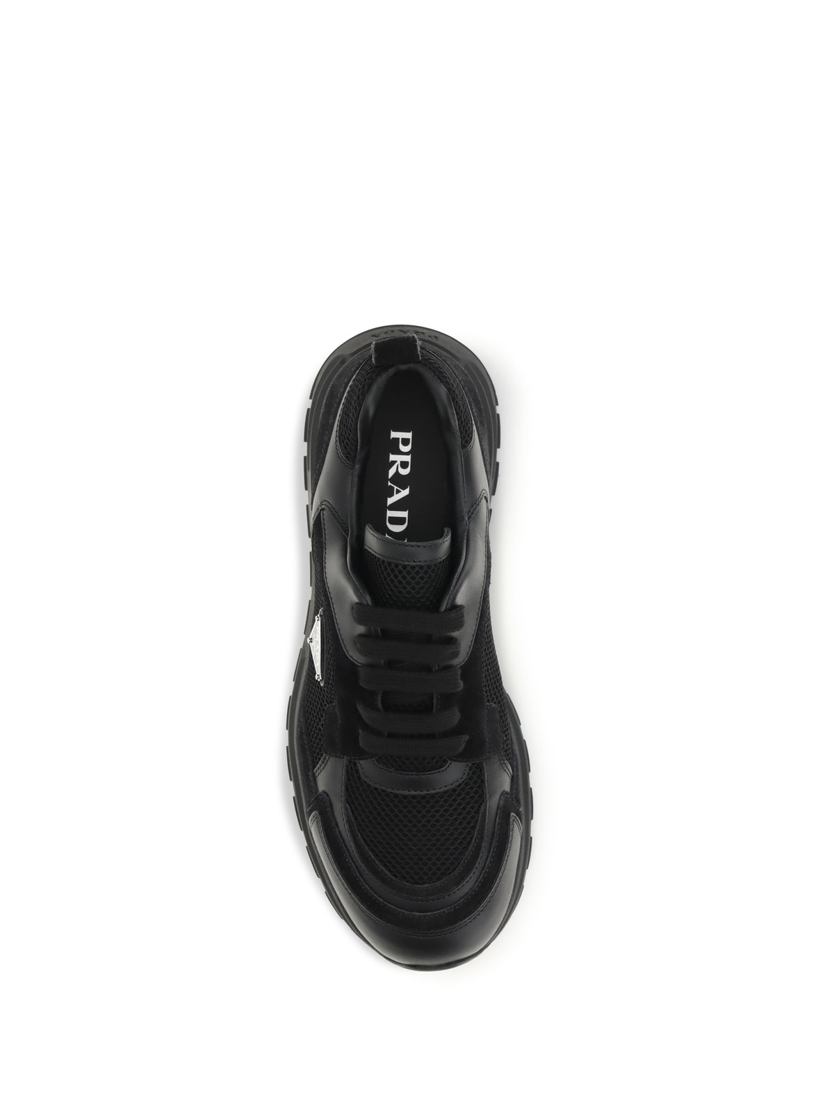Prada Prax leather and fabric Sneakers - Black