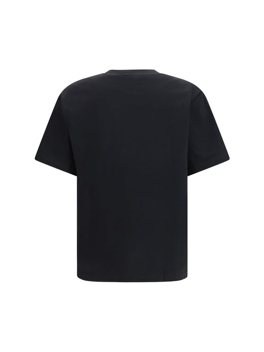 Bottega Veneta Pima cotton jersey T-shirt with pocket - Double Black