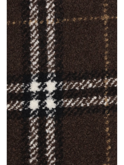 Burberry Alpaca and wool-blend Scarf - Treacle Brown