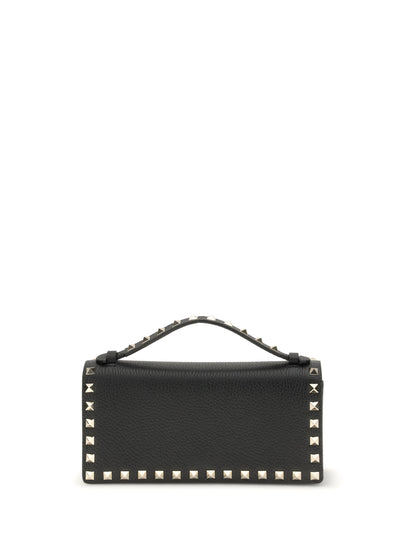 Valentino Garavani Rockstud chain Wallet - Black