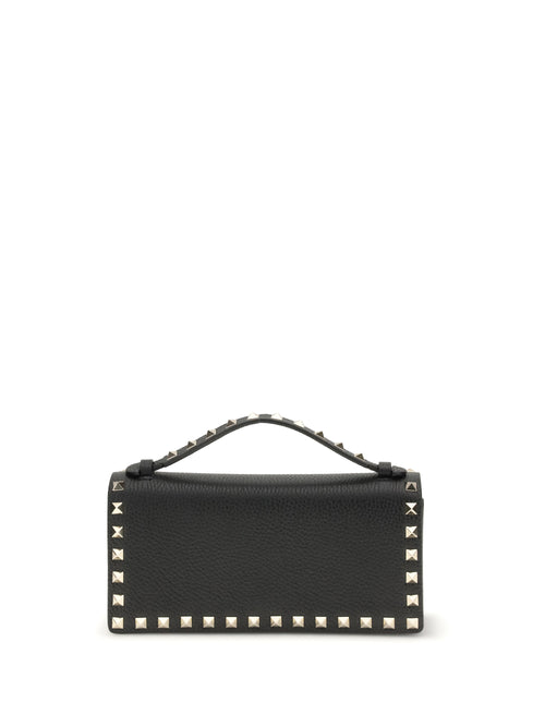 Valentino Garavani Rockstud chain Wallet - Black