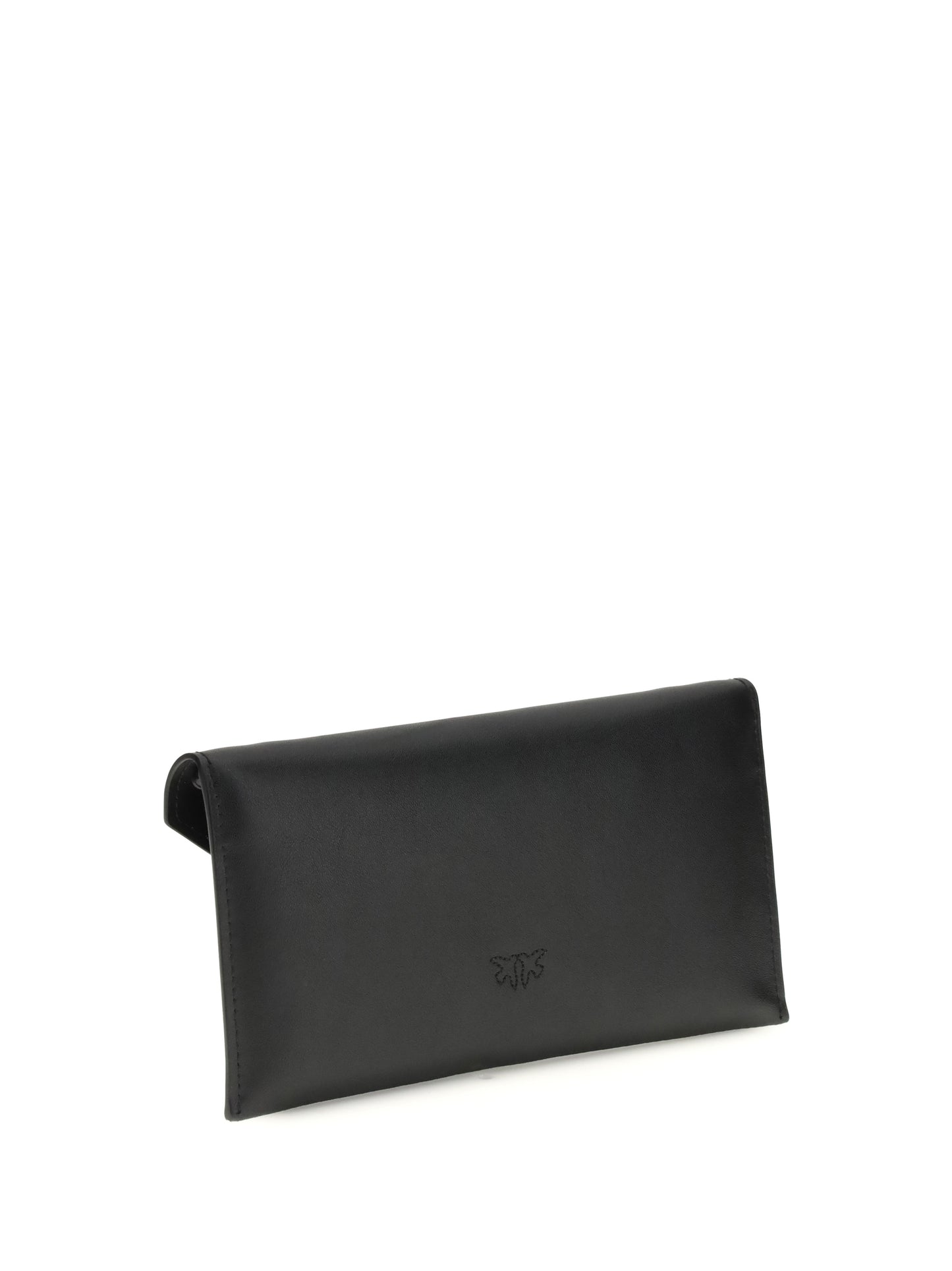 PINKO Love Birds Logo mini Clutch Bag