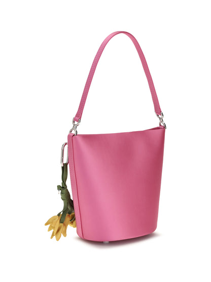 SELF-PORTRAIT Satin Bucket Bag