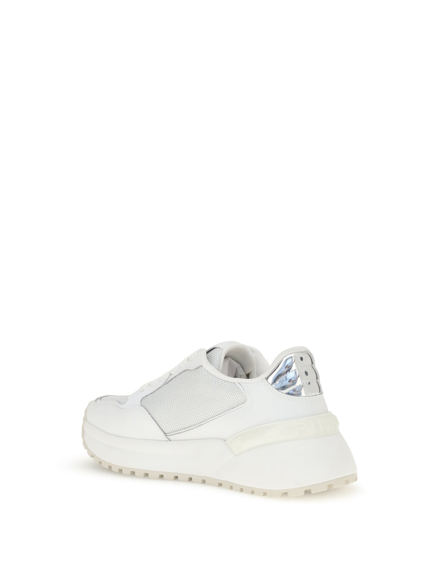 PINKO Logo and mirrored detail Sneakers