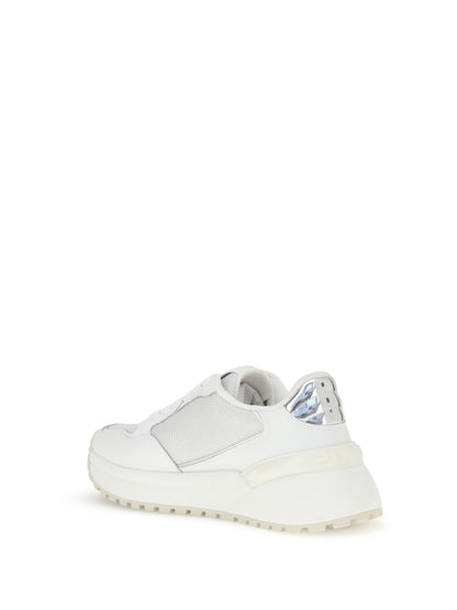 PINKO Logo and mirrored detail Sneakers