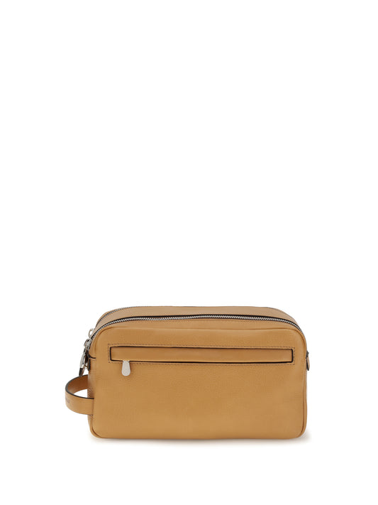 BRUNELLO CUCINELLI Leather Beauty Case