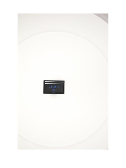 Celine MEDIUM CARD HOLDER - Black / Ultra Blue