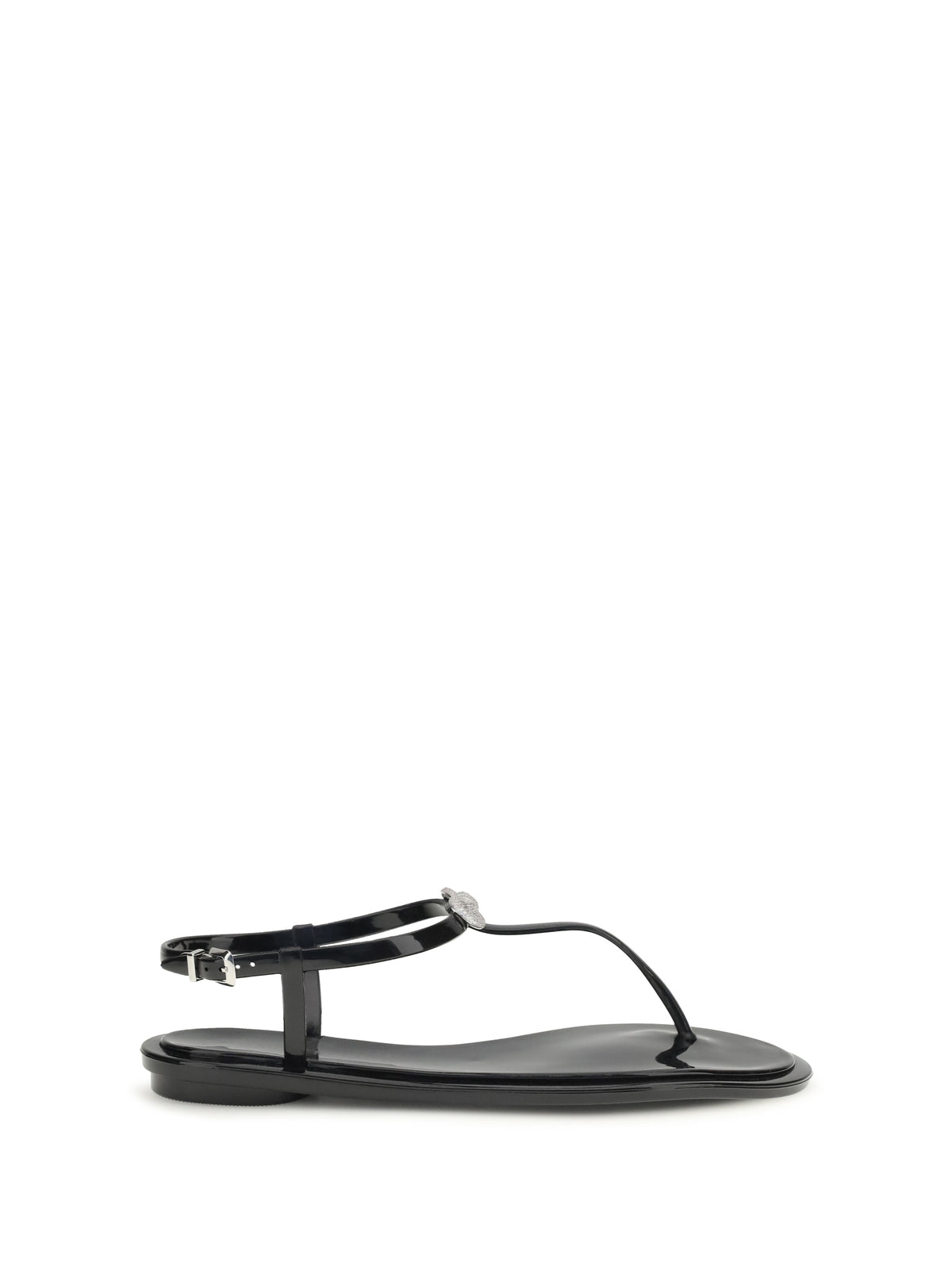 Mach & Mach Double Bow Sandals - Black